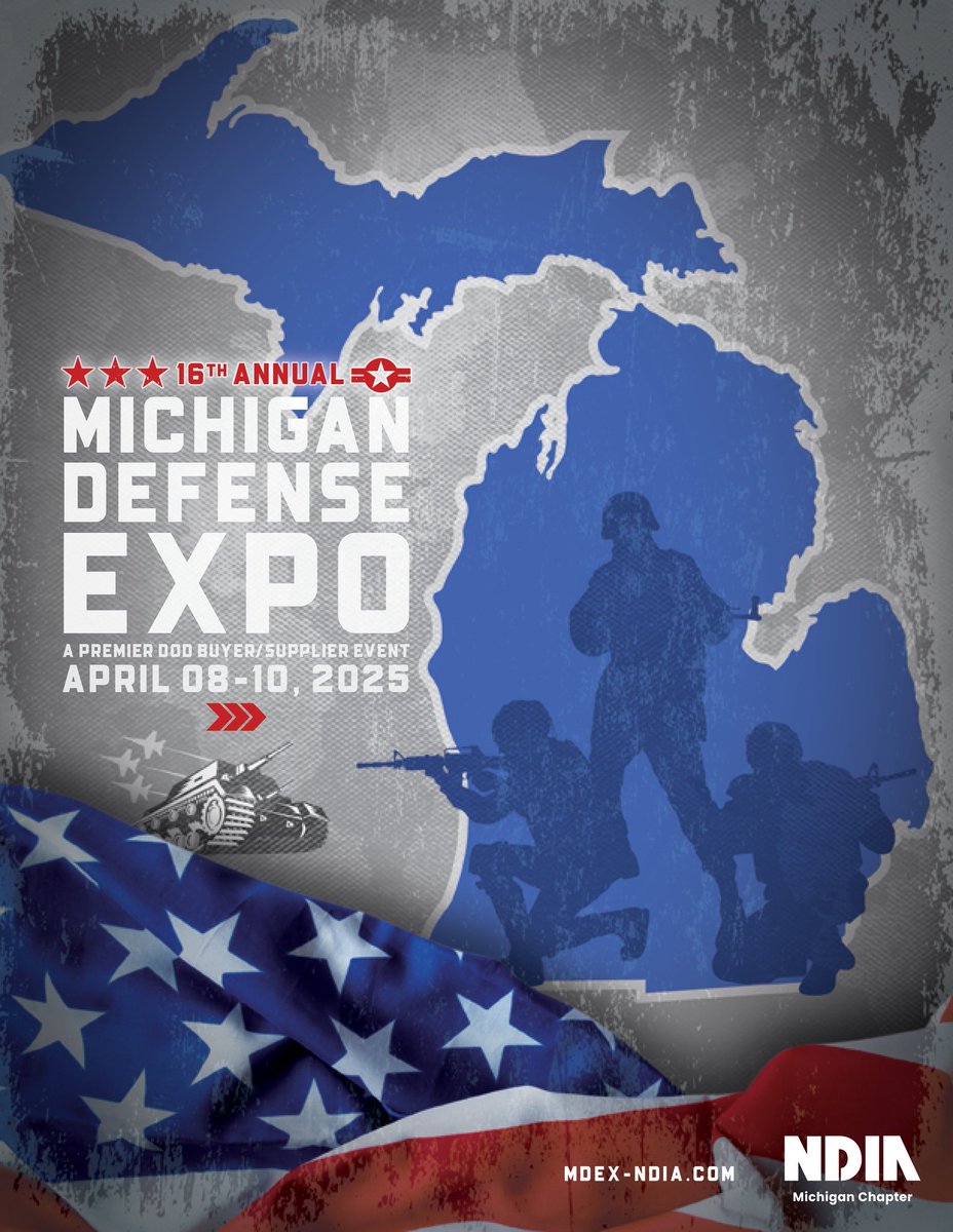 GVSC will join its industry, government and academia partners at the Michigan Defense Expo at Macomb Community College for three days of networking, briefings, and partnership building.

One-on-one sessions with our GVSC experts will be available onsite. 

gvsc.devcom.army.mil/events/