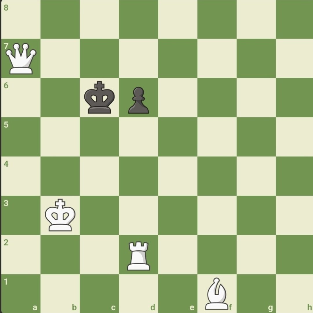 ChessForSharks's tweet image. t&apos;s white to move and mate in 2.

Can you spot it?

Leave your answers in the comments ⬇️

Difficulty: 🌟🌟🌟 

#ChessForSharks #ChessPuzzle #Chess