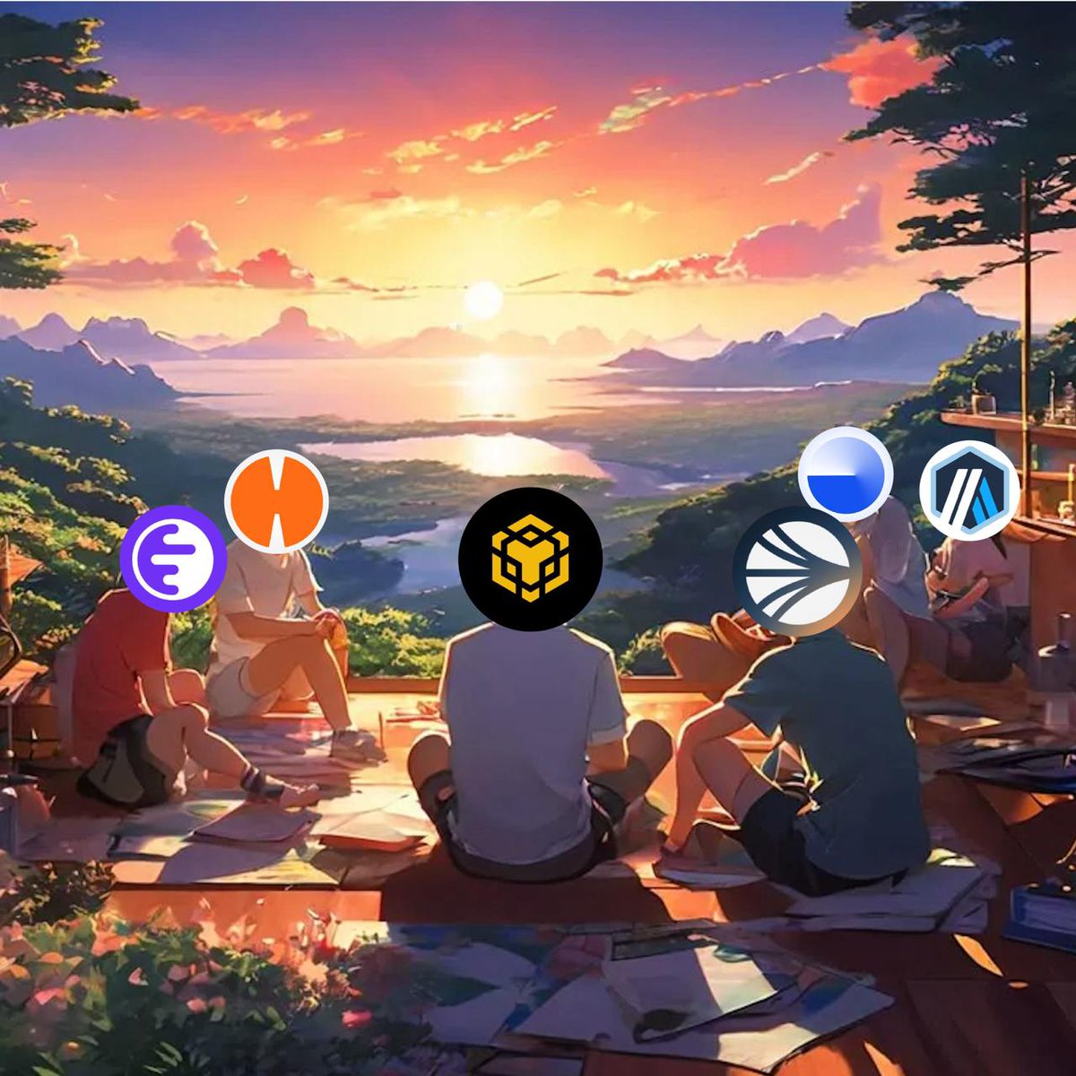 Making new frens, thanks to <a href="/LayerZero_Core/">LayerZero</a>