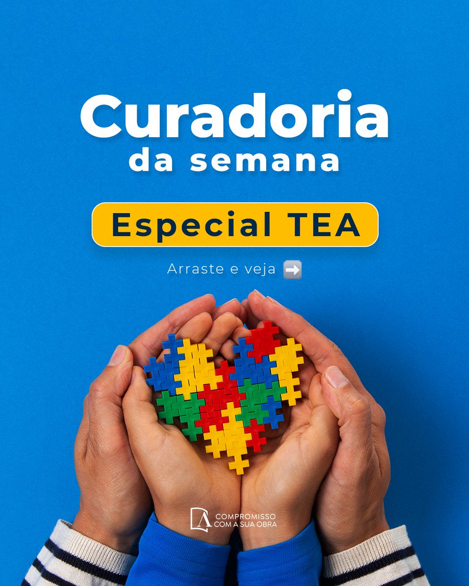AtenaEditora's tweet photo. 🧩📚 Curadoria de Livros da Semana | Especial TEA
Nesta semana, a nossa curadoria é inteiramente dedicada ao TEA — uma seleção de obras que abordam desde os aspectos clínicos e diagnósticos até práticas educacionais, inclusão, comportamento e desenvolvimento + https://t.co/l5SaAzORMM
