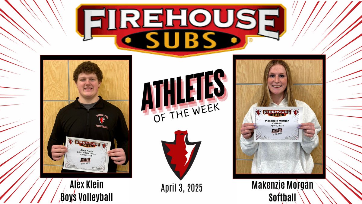 Athletes of the Week!

Congratulations to Alex and Makenzie -- and thank you for representing Peters Township athletics!