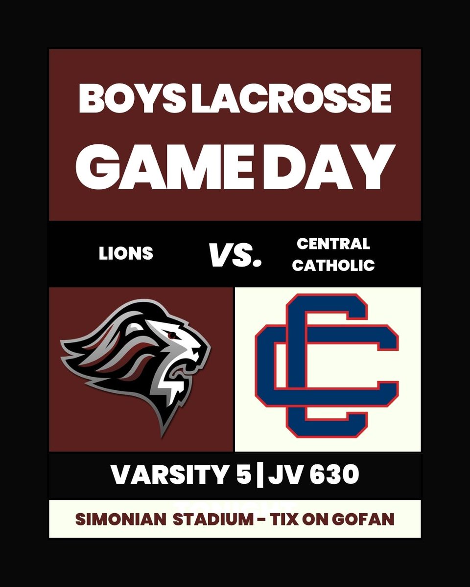Today's Schedule 4.3.25
BOYS 🥍 HOME OPENER <a href="/LionsBoysLaX/">CHS Boys Lacrosse</a> 
🎟️gofan.co/event/3512010?…
🎥fan.hudl.com
<a href="/CCRaider_sports/">CCHS Raiders</a> <a href="/CPSchoolsMA/">Chelmsford Public Schools</a> <a href="/CHSASBoosters/">Chelmsford Booster Club</a> <a href="/CHS_Tundra/">The Tundra</a>
