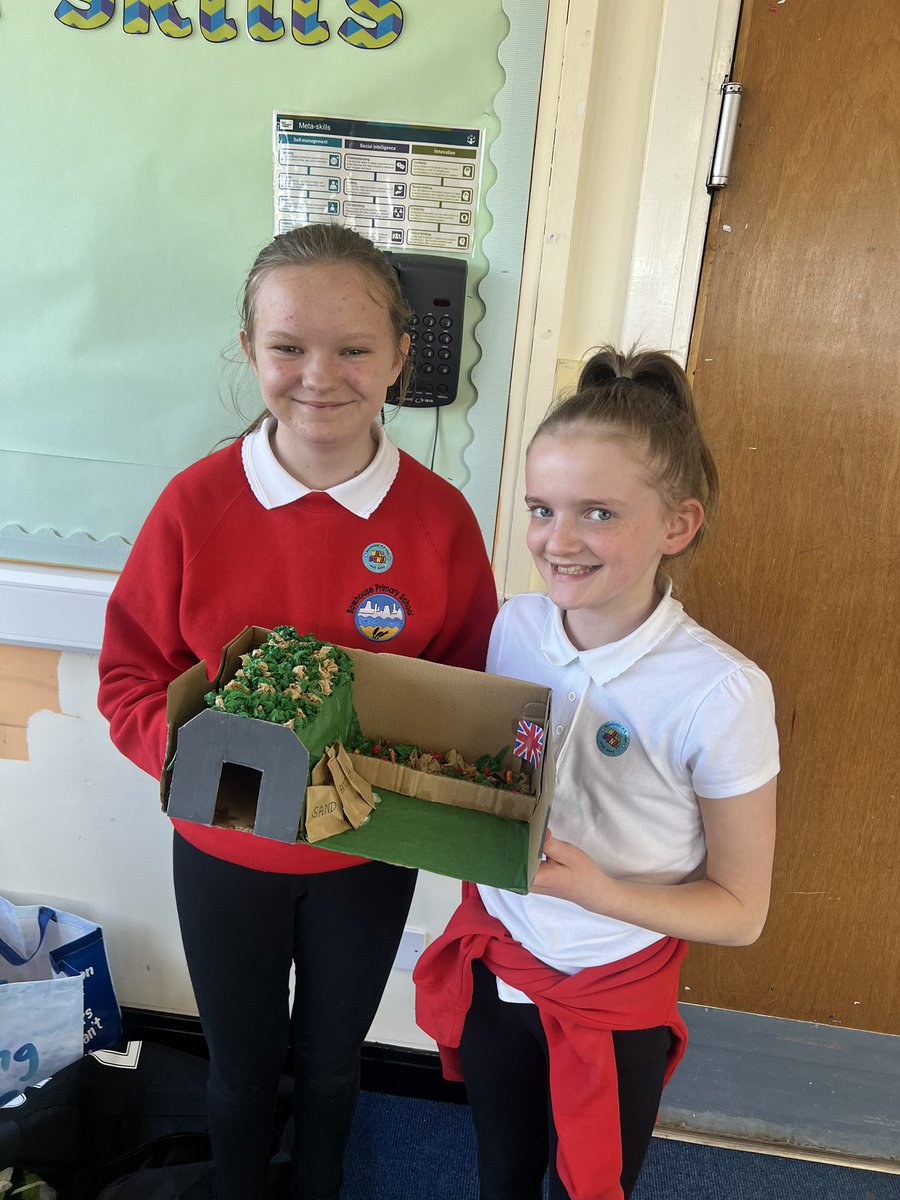 We created Anderson shelters this week and did an absolutely fantastic job💫