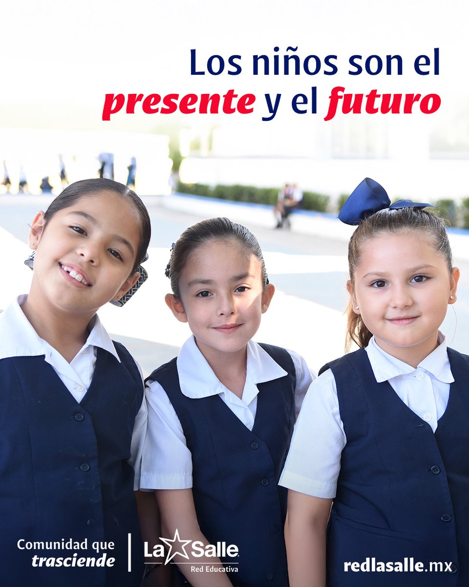 Su imaginación no tiene límites, su alegría ilumina el mundo y sus sueños construyen el futuro. ¡Feliz Día del Niño!

La Salle #ComunidadQueTrasciende ⭐️
