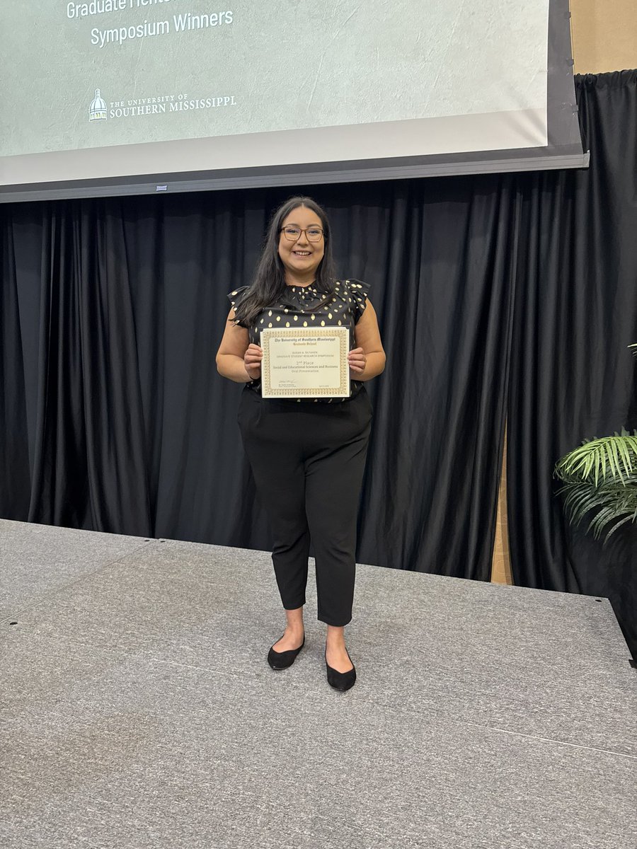 Update: my oral presentation won 2nd place in my category! So excited and thankful for everyone that has and continues to support all of my goals!
