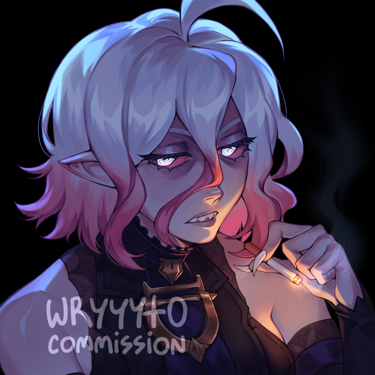 w_r_y_y_y_t_o's tweet image. commission!
#leagueoflegends #Briar