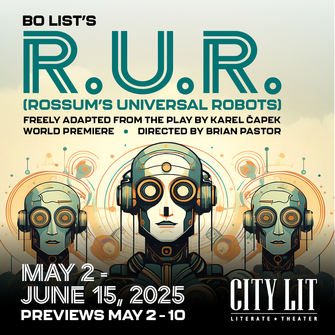 CityLitTheater's tweet photo. Coming Soon...
#SciFi #ScienceFiction #theater #Theatre #Chicago #ChicagoTheater #ChicagoTheatre #Plays #Performance #theatrekid #Robots #ensemble #goseeaplay #actor #chicagoactor #thingstodoinchicago #theatreinchicago #ChicagoEvents #AI #ArtificialIntelligence https://t.co/PyArfWe9MZ