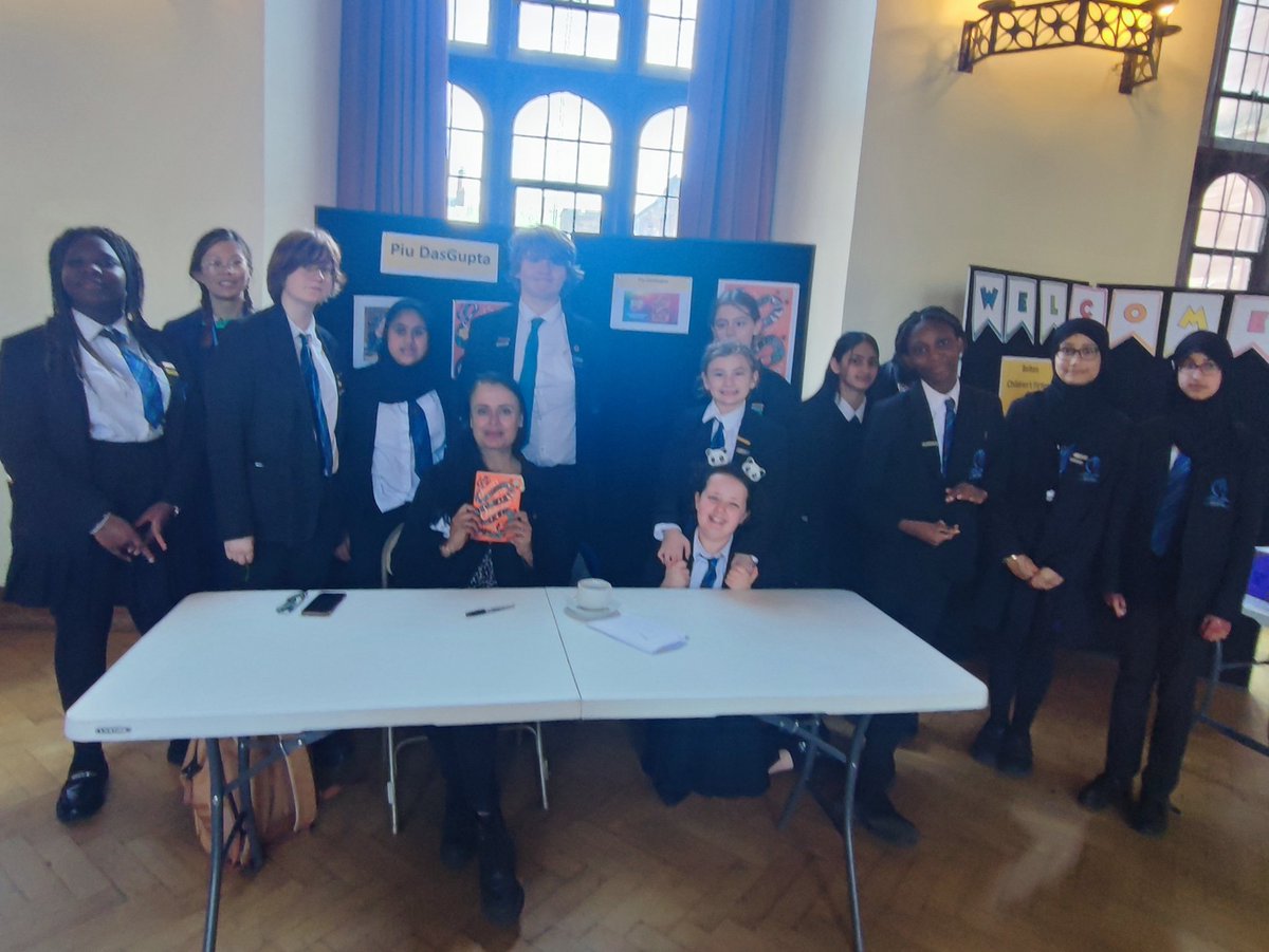 The Derby High Library, Bury (@libraryderby) on Twitter photo Our Book Club students enjoyed the Bolton Children's Fiction Award celebration day with Ms Rawcliffe! Thank you to Bolton School and to the three fantastic shortlisted authors! <a href="/EarlyTrain/">Matt Goodfellow</a> <a href="/PiuDasGupta1/">Piu DasGupta 🐍💎</a> <a href="/bendavis_86/">Ben Davis</a> <a href="/BSchLibrary/">Library at Bolton School</a> #BCFA2025 Our Book Club students enjoyed the Bolton Children's Fiction Award celebration day with Ms Rawcliffe! Thank you to Bolton School and to the three fantastic shortlisted authors! <a href="/EarlyTrain/">Matt Goodfellow</a> <a href="/PiuDasGupta1/">Piu DasGupta 🐍💎</a> <a href="/bendavis_86/">Ben Davis</a> <a href="/BSchLibrary/">Library at Bolton School</a> #BCFA2025