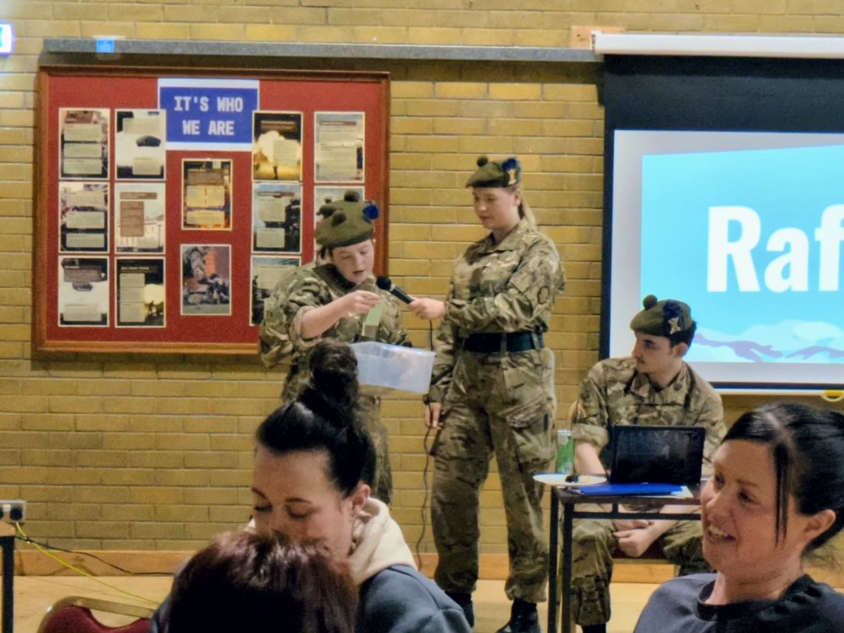 1st Battalion The Highlanders Army Cadet Force (@1hldrsacf) on Twitter photo Last night our #Elgin Det held a Quiz Night at the detachment as part of their 3&4* #Community Engagement Project and to raise funds for <a href="/AcctUk/">ACCT UK Official</a> and the detachment. £163.60 was raised on the night, to be split evenly between the two. <a href="/ArmyCadetsUK/">Army Cadets UK</a> #Charity Last night our #Elgin Det held a Quiz Night at the detachment as part of their 3&4* #Community Engagement Project and to raise funds for <a href="/AcctUk/">ACCT UK Official</a> and the detachment. £163.60 was raised on the night, to be split evenly between the two. <a href="/ArmyCadetsUK/">Army Cadets UK</a> #Charity