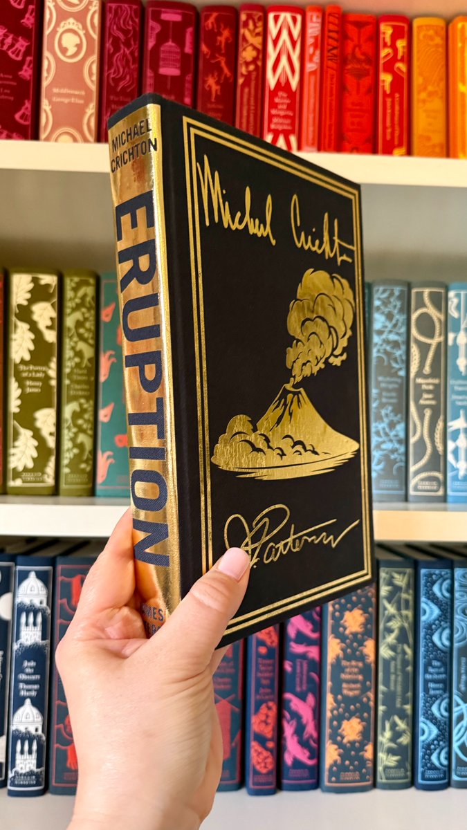 Michael Crichton (@crichtonbooks) on Twitter photo ERUPTION 🌋 G I V E A W A Y 🌋 on Instagram!
We have partnered with book rebinding creator That's My Bookshelf to give 1 fan a beautiful rebind of ERUPTION, co-written by Michael Crichton and <a href="/JP_Books/">James Patterson</a>. We love how this one turned out!
Head over to bit.ly/43WBK9R to ERUPTION 🌋 G I V E A W A Y 🌋 on Instagram!
We have partnered with book rebinding creator That's My Bookshelf to give 1 fan a beautiful rebind of ERUPTION, co-written by Michael Crichton and <a href="/JP_Books/">James Patterson</a>. We love how this one turned out!
Head over to bit.ly/43WBK9R to