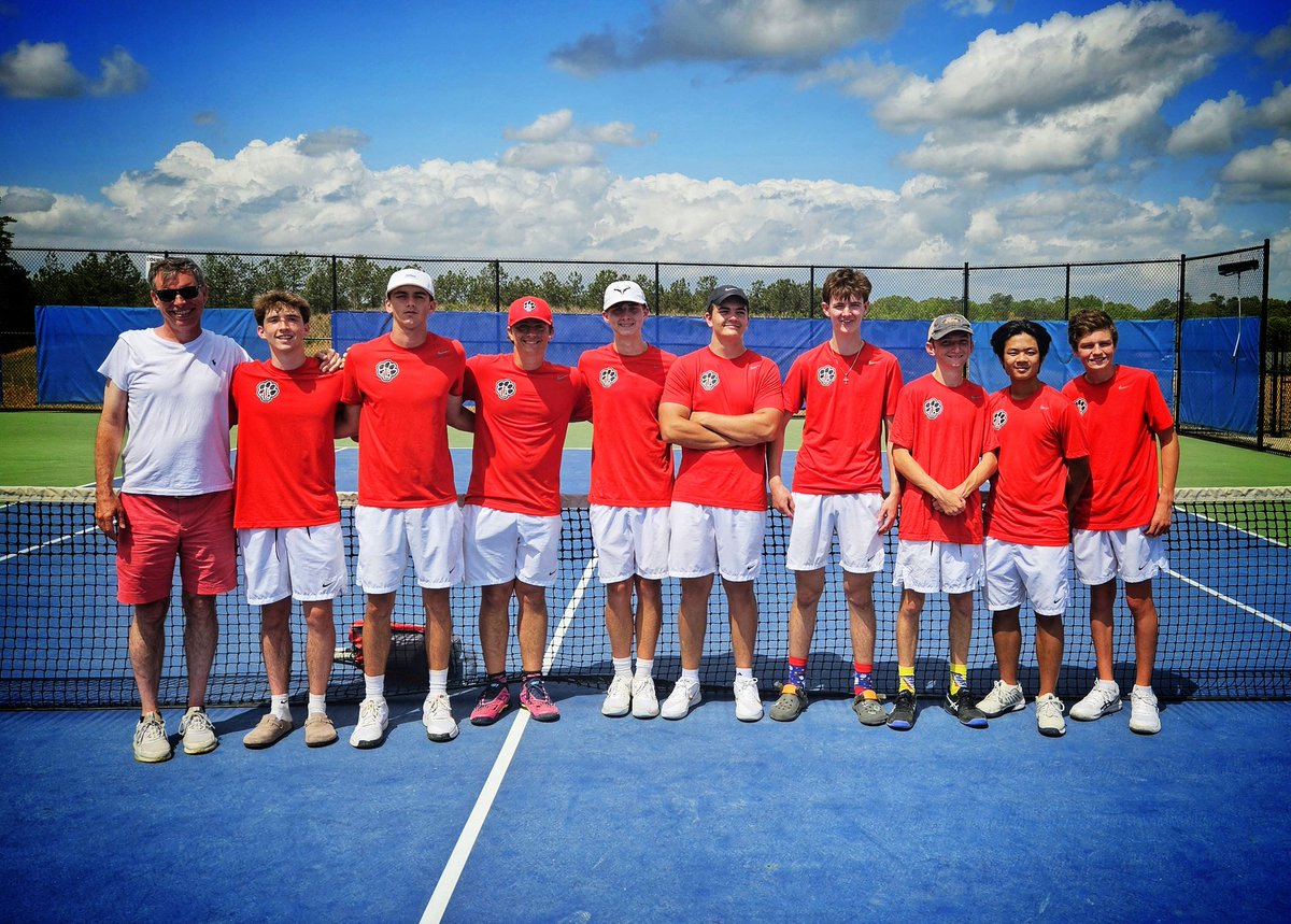 JCPantherAth's tweet photo. Boys tennis beats Loganville and earns the 3 seed in State AAAAA playoffs! That's NINE consecutive state playoff appearances for our boys! #ProudtobeJC https://t.co/lz4xepvpfN