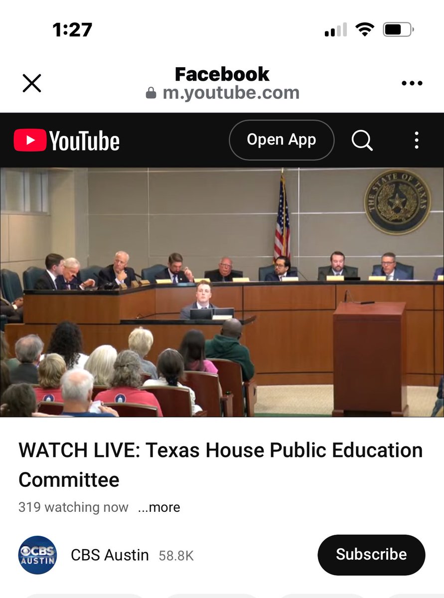JulieHinaman's tweet image. Watching the TX House public ed committee meeting. 👀 
Vote NO to CSSB2
#txed #txlege 
⁦@BradBuckleyDVM⁩ ⁦@leachfortexas⁩ ⁦@TrentAshbyTX⁩ ⁦@RepJamesFrank⁩ ⁦@toddahunter⁩ ⁦@HelenKerwin4TX⁩ ⁦@Schoolcraft4TX⁩ ⁦@CharlesTX127⁩ ⁦