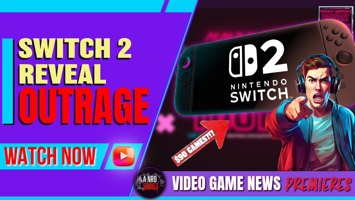 MM2K's tweet image. NEW  - 🔴Xbox &amp;amp; PlayStation Gamers REACT To Nindendo Switch 2 Pricing!

youtu.be/baVIgEZzGkQ

#NintendoSwitch2 #MarioKartWorld #MM2KGaming