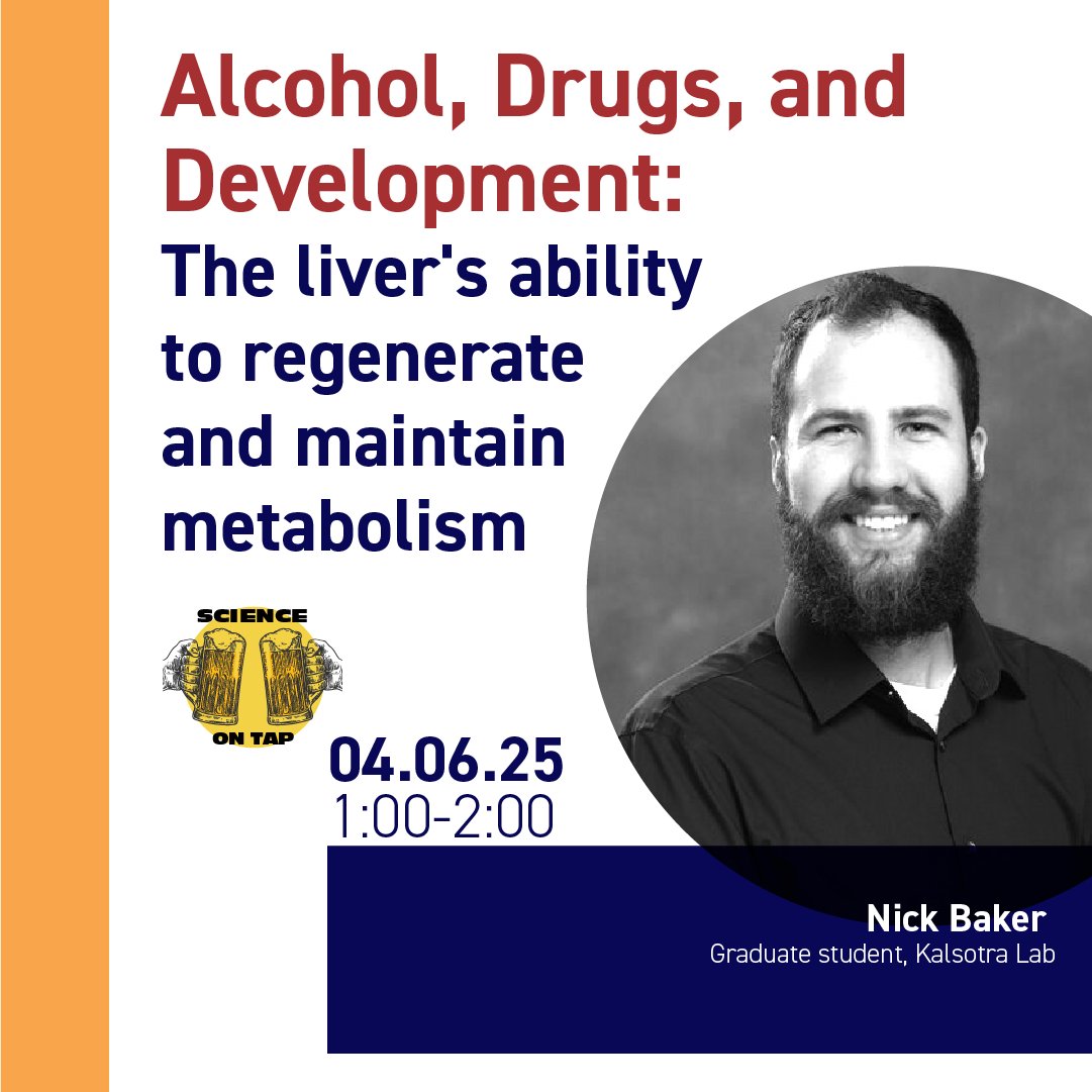 Please join Nick Baker to learn about The liver’s ability to regenerate and maintain metabolism!!!