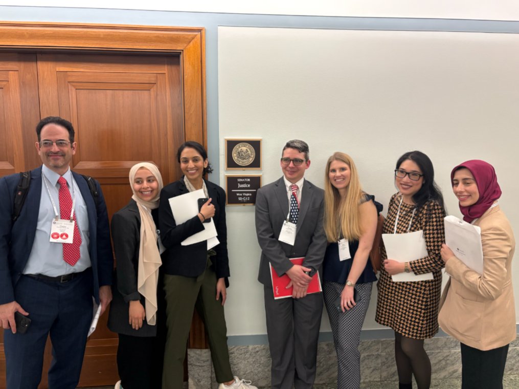 Ophthalmologists are excited to kick things off at #MYF2025 Congressional Advocacy Day in Washington, D.C.!