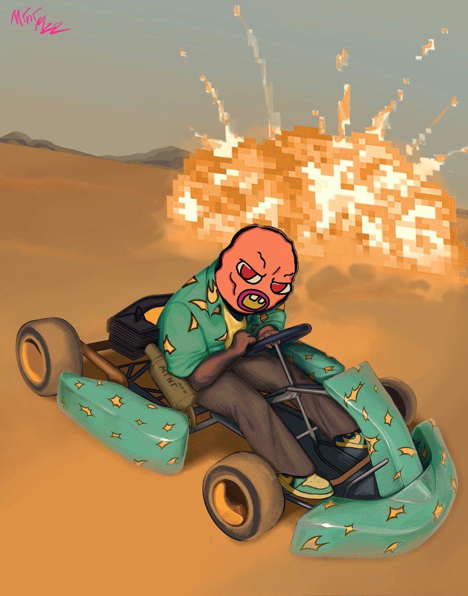 CHERRY BOMB!! 

This is my first time posting something to X communities, I hope no one minds😭
#art