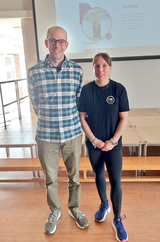 Only got to meet triple world champion and Olympic Bronze medalist Beth Tweddle at school today. 🥇🥇🥇🥉