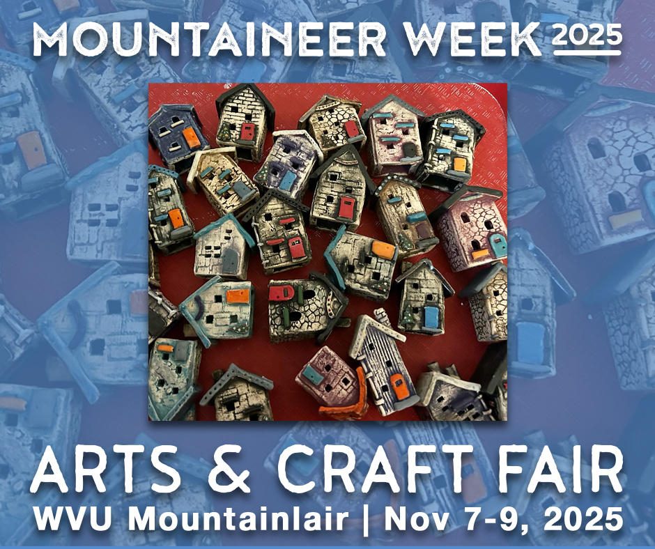 The deadline to submit artisan applications for the 2025 Mountaineer Week Arts &amp; Craft Fair is right around the corner. Deadline is April 11. Details &amp; application link at mountaineerweek.wvu.edu/arts-craft-fai…