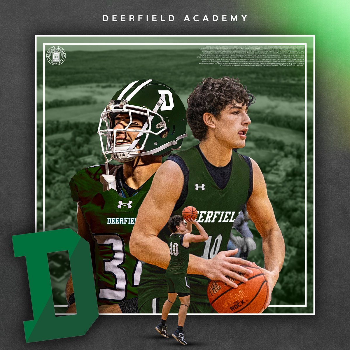 Let’s work!! <a href="/DeerfieldHoops/">Deerfield Academy Boys Basketball</a> <a href="/DABigGreenFB/">Deerfield Academy Football</a>