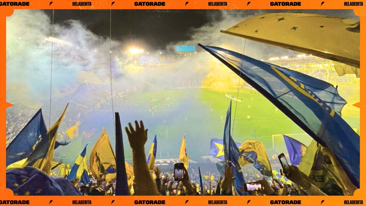 Gatorade Argentina (@gatoradearg) on Twitter photo Boca es el pueblo y el carnaval.
Pero a veces el carnaval te puede tapar una re jugada.
Para vivir a Boca desde la #HeladeritaGatorade, subí una foto desde la tribuna de la Bombonera. Cuando lo hagas, escribí en qué sector estabas y arrobá a <a href="/promo_gatorade/">Heladerita de Gatorade</a> Boca es el pueblo y el carnaval.
Pero a veces el carnaval te puede tapar una re jugada.
Para vivir a Boca desde la #HeladeritaGatorade, subí una foto desde la tribuna de la Bombonera. Cuando lo hagas, escribí en qué sector estabas y arrobá a <a href="/promo_gatorade/">Heladerita de Gatorade</a>