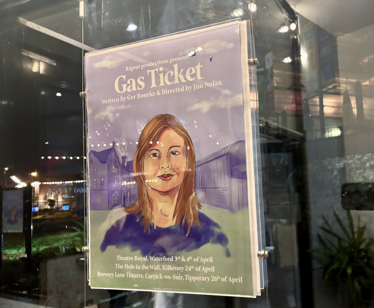 Fiachra Ó Céilleachair (@fiachraocr) on Twitter photo Compelling story told with characters impacted by all that went with the Mother and Baby Homes.
“Gas Ticket” a powerful watch in <a href="/theatreroyalw/">Theatre Royal</a>
Presented by <a href="/RigoutProd/">Rigout Productions</a>, written by Ger Bourke, directed by Jim Nolan and an outstanding performance by Shauna Farrell Compelling story told with characters impacted by all that went with the Mother and Baby Homes.
“Gas Ticket” a powerful watch in <a href="/theatreroyalw/">Theatre Royal</a>
Presented by <a href="/RigoutProd/">Rigout Productions</a>, written by Ger Bourke, directed by Jim Nolan and an outstanding performance by Shauna Farrell