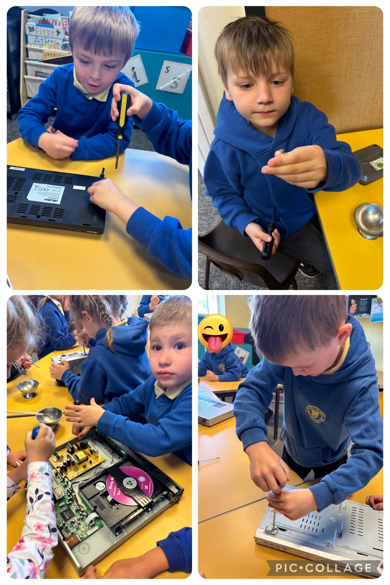 Richmond Park School 🧡 (@richmondparkcps) on Twitter photo 📸💽🔌 Device Discovery Workshop! 💽🔌📸
A big thanks to <a href="/CWMltd_/">CWM Environmental</a> Nantycaws Recycling Centre for visiting school today! Nick inspired us to have a go at fixing instead of throwing things away, saving money, reducing waste, and having fun! ♻️🛠️ 📸💽🔌 Device Discovery Workshop! 💽🔌📸
A big thanks to <a href="/CWMltd_/">CWM Environmental</a> Nantycaws Recycling Centre for visiting school today! Nick inspired us to have a go at fixing instead of throwing things away, saving money, reducing waste, and having fun! ♻️🛠️
