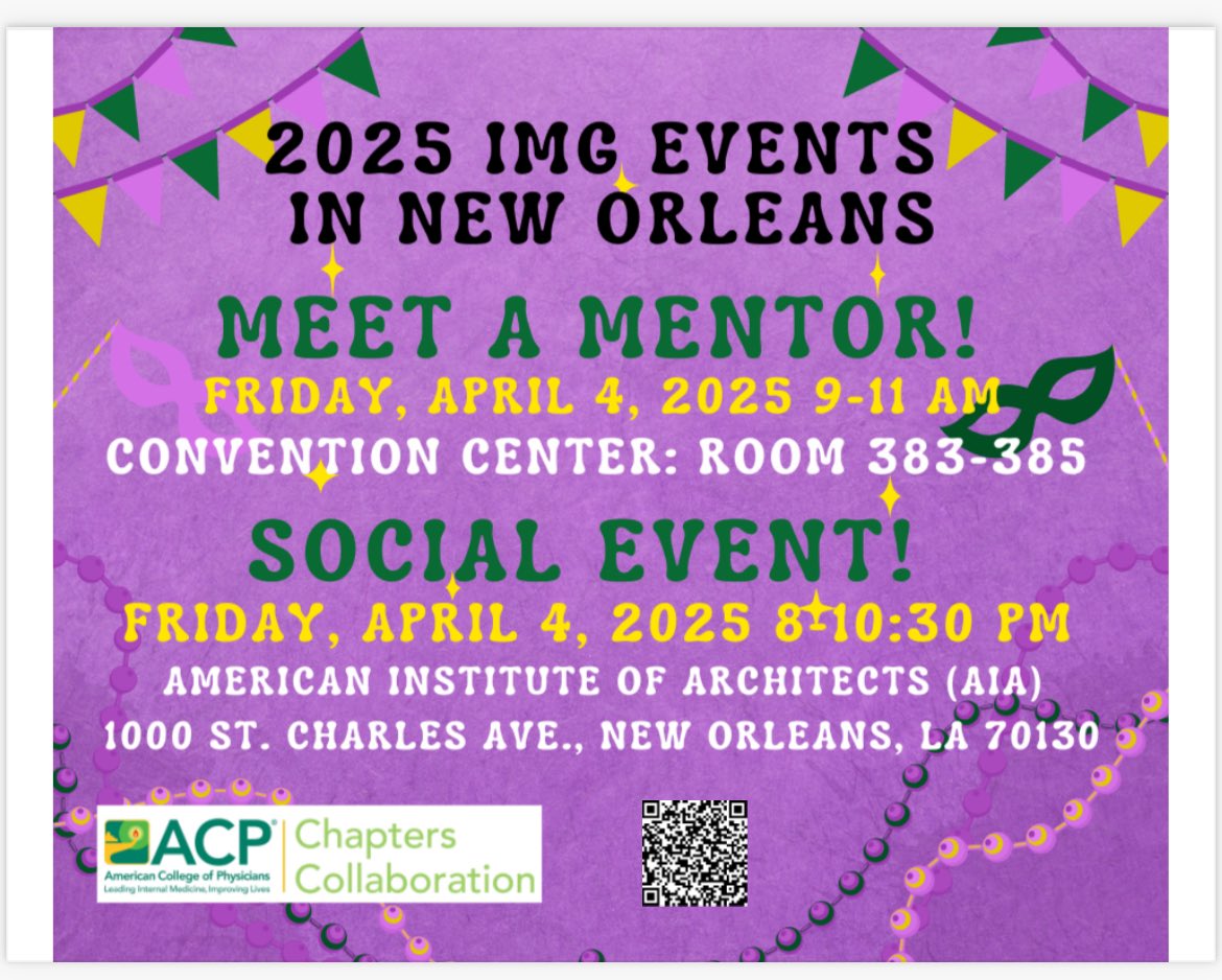 Join in for IMG events @
ACP