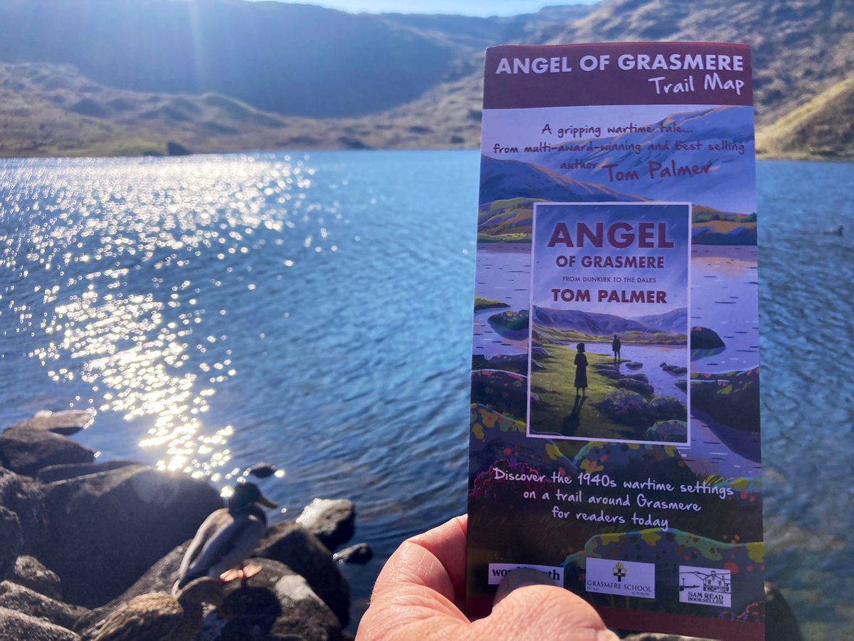 Visit Grasmere this holiday! Glorious! 
You’ll even find signed copies of Angel of Grasmere as well as free copies of my 😇 book trail at <a href="/SReadBooks/">Sam Read Bookseller</a>. 
tompalmer.co.uk/angel-of-grasm…