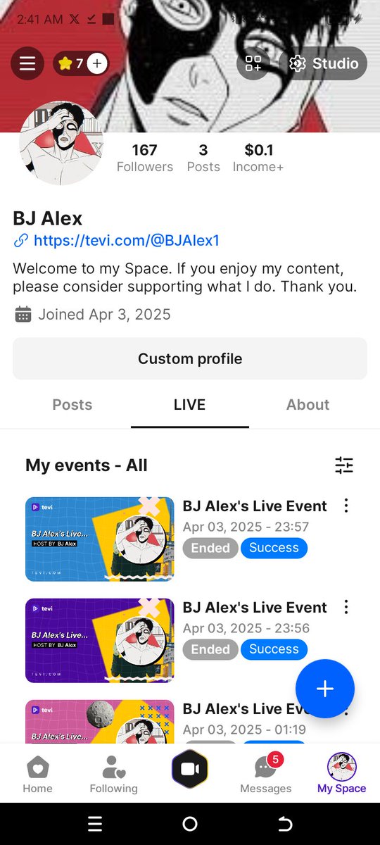 BJ Alex (@BJ_Alex_on_TEVI) / Posts / X