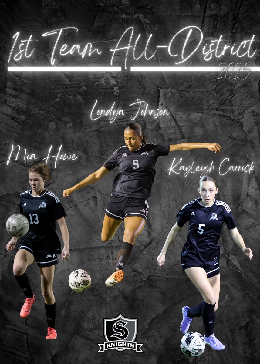 Steele Lady Knights Soccer (@ladysksoccer) on Twitter photo Congratulations to Londyn Johnson, Mia Howe, and Kayleigh Carrick for being named 1st team all district! <a href="/SK_Athletic/">SteeleKnightsAthletics</a> <a href="/Steele78108/">Steele High School</a> Congratulations to Londyn Johnson, Mia Howe, and Kayleigh Carrick for being named 1st team all district! <a href="/SK_Athletic/">SteeleKnightsAthletics</a> <a href="/Steele78108/">Steele High School</a>