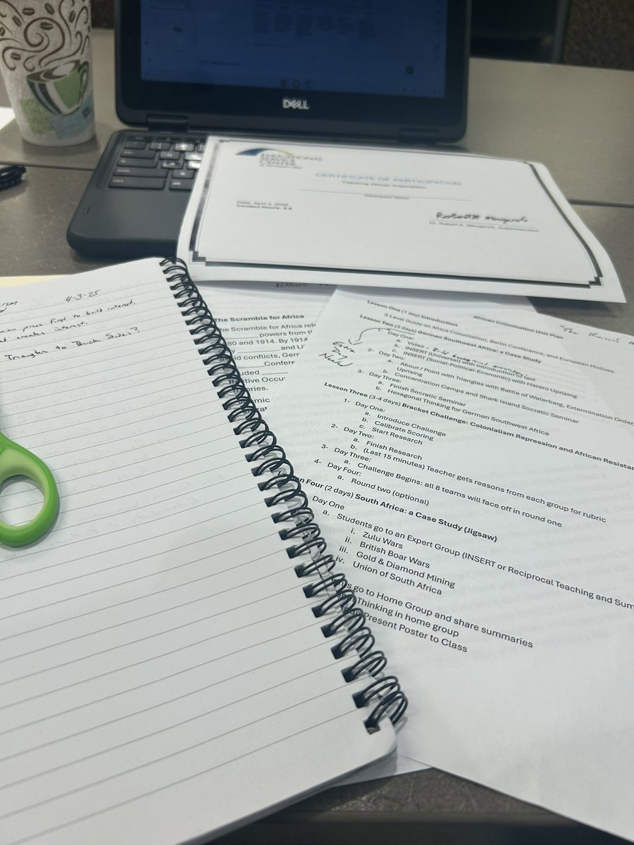 At the NEOESC today learning about literacy and reading comprehension strategies with Andrew Pinney! #sschat