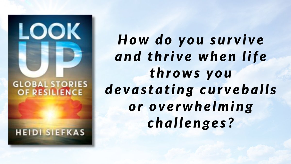womenwriters (@womenwriters) on Twitter photo How do you survive and thrive when life throws you devastating curveballs or overwhelming challenges?
Check out Look Up: Global Stories of Resilience
by <a href="/HeidiSiefkas/">Heidi Siefkas</a> api.ripl.com/s/zj1nfp #books #inspiration #resilience How do you survive and thrive when life throws you devastating curveballs or overwhelming challenges?
Check out Look Up: Global Stories of Resilience
by <a href="/HeidiSiefkas/">Heidi Siefkas</a> api.ripl.com/s/zj1nfp #books #inspiration #resilience