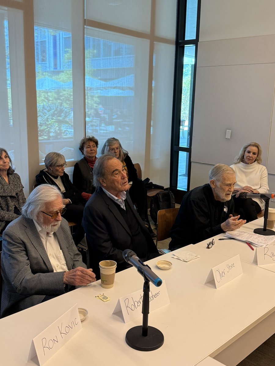 Robert Scheer, Oliver Stone and Ray McGovern