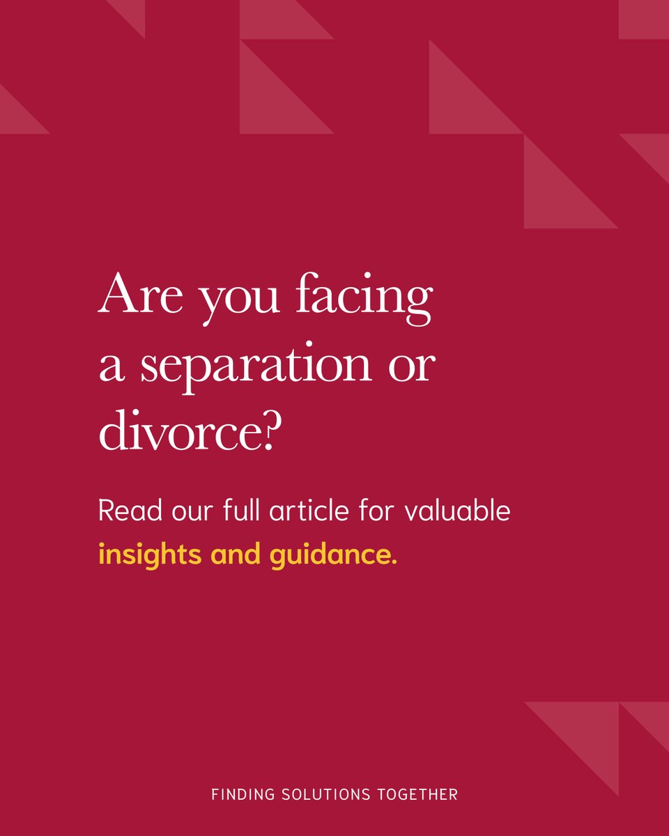 Going through a separation or divorce? At Wace Morgan, we understand the challenges of creating a stable environment for your children during this difficult period. 

Read our latest blog to learn more: wace-morgan.co.uk/news/wace-morg…

#ChildArrangements #FamilyLaw #DivorceSupport