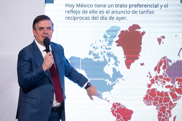 Trato preferencial de Estados Unidos a México es por la estrategia de la Presidenta: Marcelo Ebrard
mexicoenlared.tv/trato-preferen…