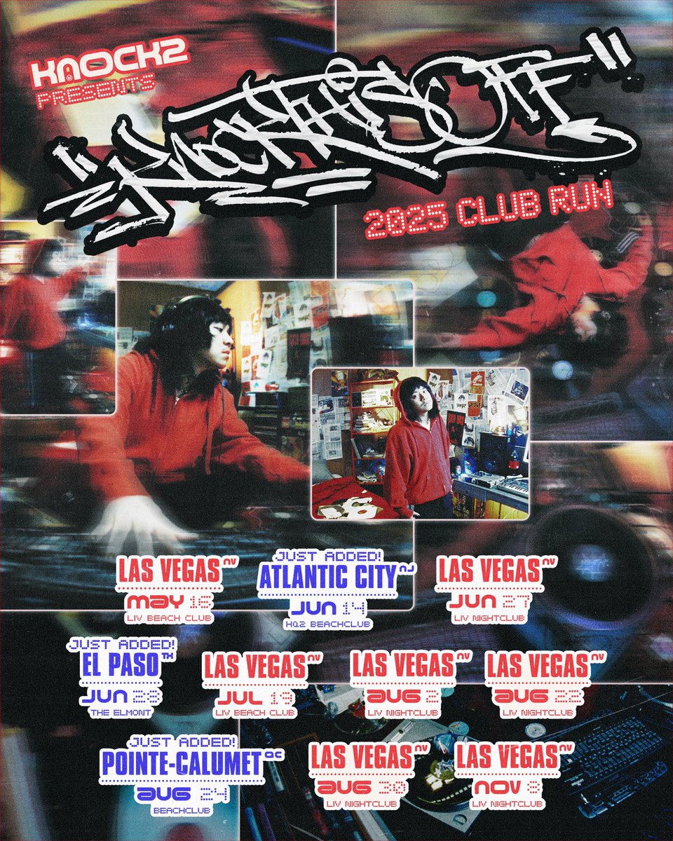bringing knockthisoff to more clubs this summer 🔊 tix on sale noww nolimitmuzik.net