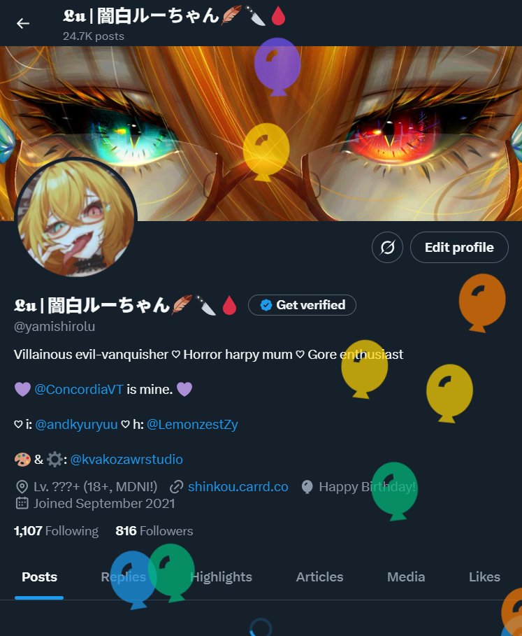 𝕷𝖚 | 闇白ルーちゃん🪶🔪🩸 tweet media