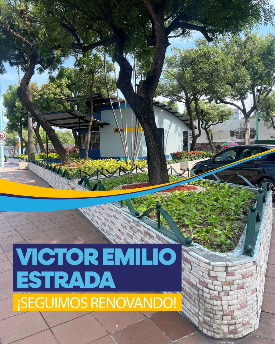 gyesigloxxi's tweet photo. Las acciones de reposición de porcelanato en la Víctor Emilio Estrada continúan sin parar🏗️✨ Trabajamos sin descanso para brindarte un entorno más seguro, moderno y agradable.  

📢 Si pasas por la zona, toma precauciones y ayúdanos a cuidar los nuevos espacios. https://t.co/H75S1YXojT