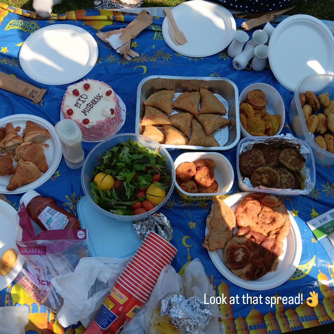 HealthEthnic's tweet photo. Eid in the Park! ๐ฟ
We celebrated Eid al-Fitr at #Plattfields Park with good food, great company, and sunny vibes! Wishing everyone a joyful and blessed Eid! ๐ซ
#EidMubarak2025 #CommunitySpirit #EHFEvents https://t.co/8swNYfpMie