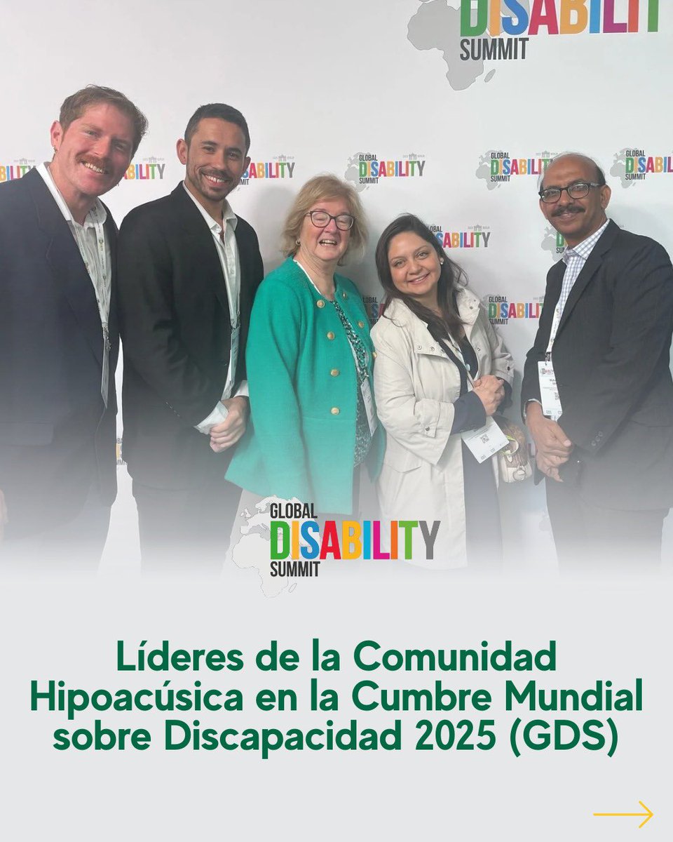 hipoacusyque's tweet photo. Las federaciones IFHOH, EFHOH, APFHD e Hipoacusyque; presentes en #GDS2025, participando en charlas clave sobre IA e inclusión.
Creemos en la tecnología para transformar vidas y abrir oportunidades para la Comunidad Hipoacúsica. ¡El futuro es accesible y lo construimos juntos! https://t.co/F7RnMg3qzw