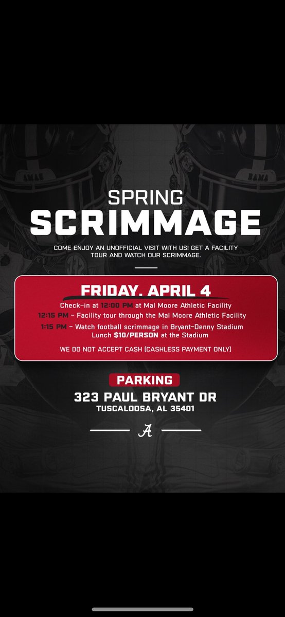 Desmond Thomas (@desmond_thomas7) on Twitter photo "I will be attending @alabamaFTBL spring scrimmage tomorrow." <a href="/DexPreps/">DexPreps</a> <a href="/CoachThom24/">jeremiah thomas</a> <a href="/TDARecruiting/">Touchdown Alabama Recruiting</a> <a href="/PlayerProMorgan/">Courtney Morgan</a> <a href="/WadleyAthletics/">Wadley Athletics</a> "I will be attending @alabamaFTBL spring scrimmage tomorrow." <a href="/DexPreps/">DexPreps</a> <a href="/CoachThom24/">jeremiah thomas</a> <a href="/TDARecruiting/">Touchdown Alabama Recruiting</a> <a href="/PlayerProMorgan/">Courtney Morgan</a> <a href="/WadleyAthletics/">Wadley Athletics</a>