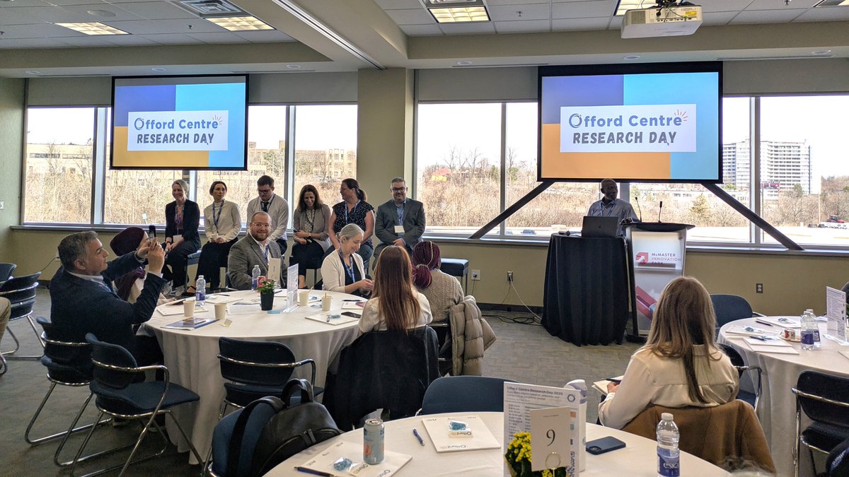 🚀 At <a href="/OffordCentre/">The Offord Centre for Child Studies</a>'s Research Day, there was a panel discussion featuring Offord members!

MacART members Dr. Mackenzie Salt (<a href="/Mac_at_Mac/">Mackenzie Salt</a>) and Dr. Elyse Rosa were among the panelists. Thank you for sharing your experiences! 🙌

#Research #Collaboration #Innovation