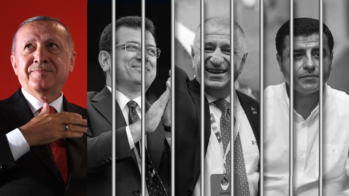 Şu an Türkiye'nin en büyük 4 partisinin 3'ününün olası cumhurbaşkanı adayı Silivri'de.

Gerçeklerle yüzleşin.