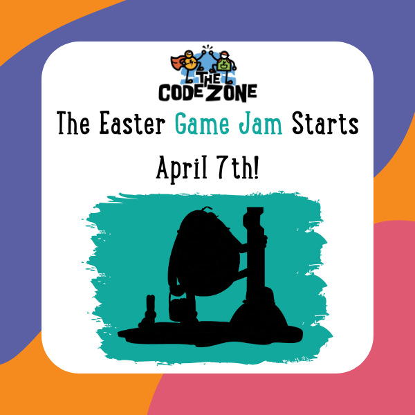the_code_zone's tweet photo. Our next Game Jam is starting on the 7th April, but if you're new here then swipe to find out all the information you need to get started!⁠
⁠
Find out more: https://t.co/C3WM7nRDml
⁠
#GameJam #CodingKids #KidsWhoCode #LearnToCode #STEMEducation #CodingForKids #EasterGameJam https://t.co/6N9jgeYcI4