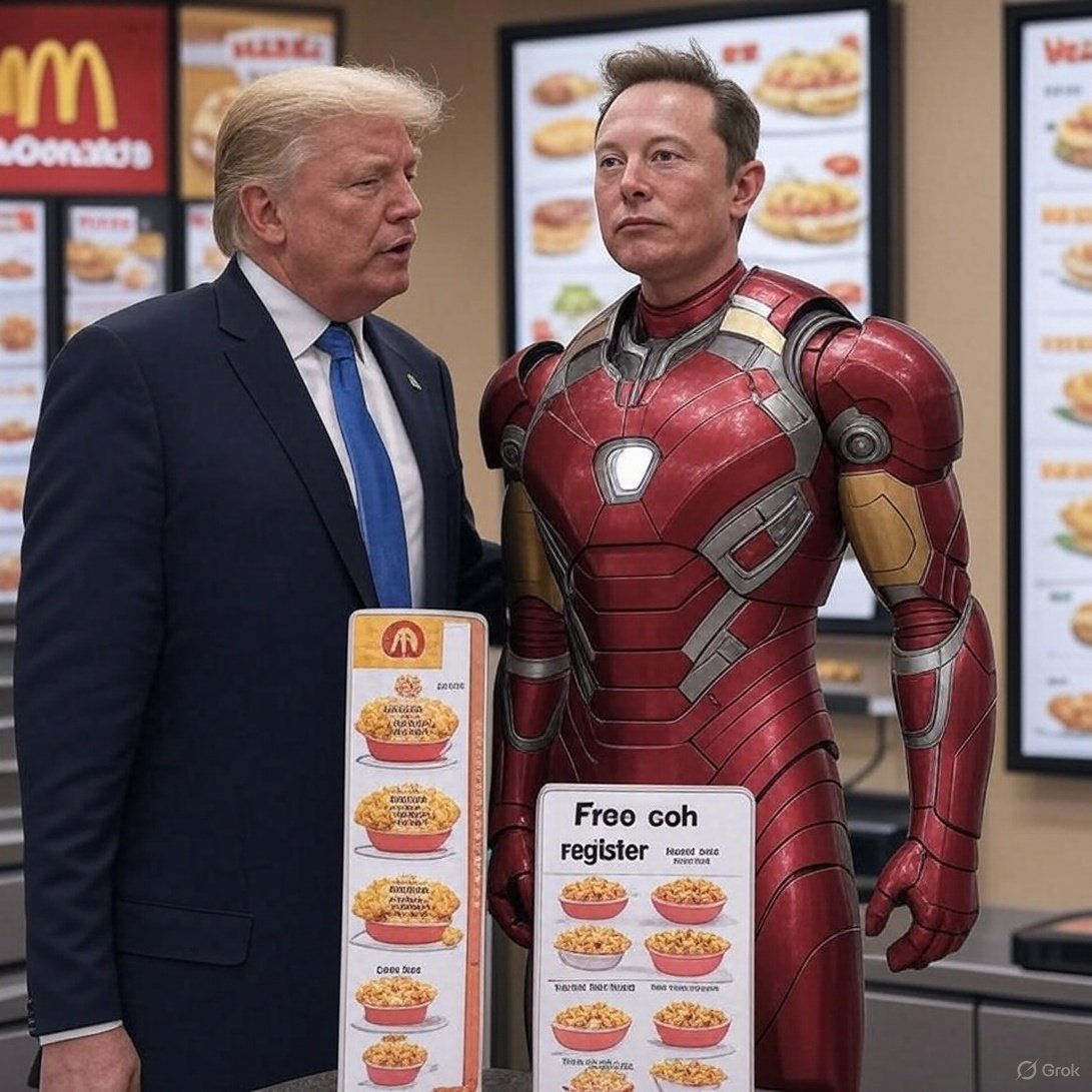 <a href="/TeslaSynopsis/">Ken Synopsis & Vancouver Real Estate</a> IRONYMAN works in McDonalds. Do you know it <a href="/elonmusk/">Elon Musk</a> ?