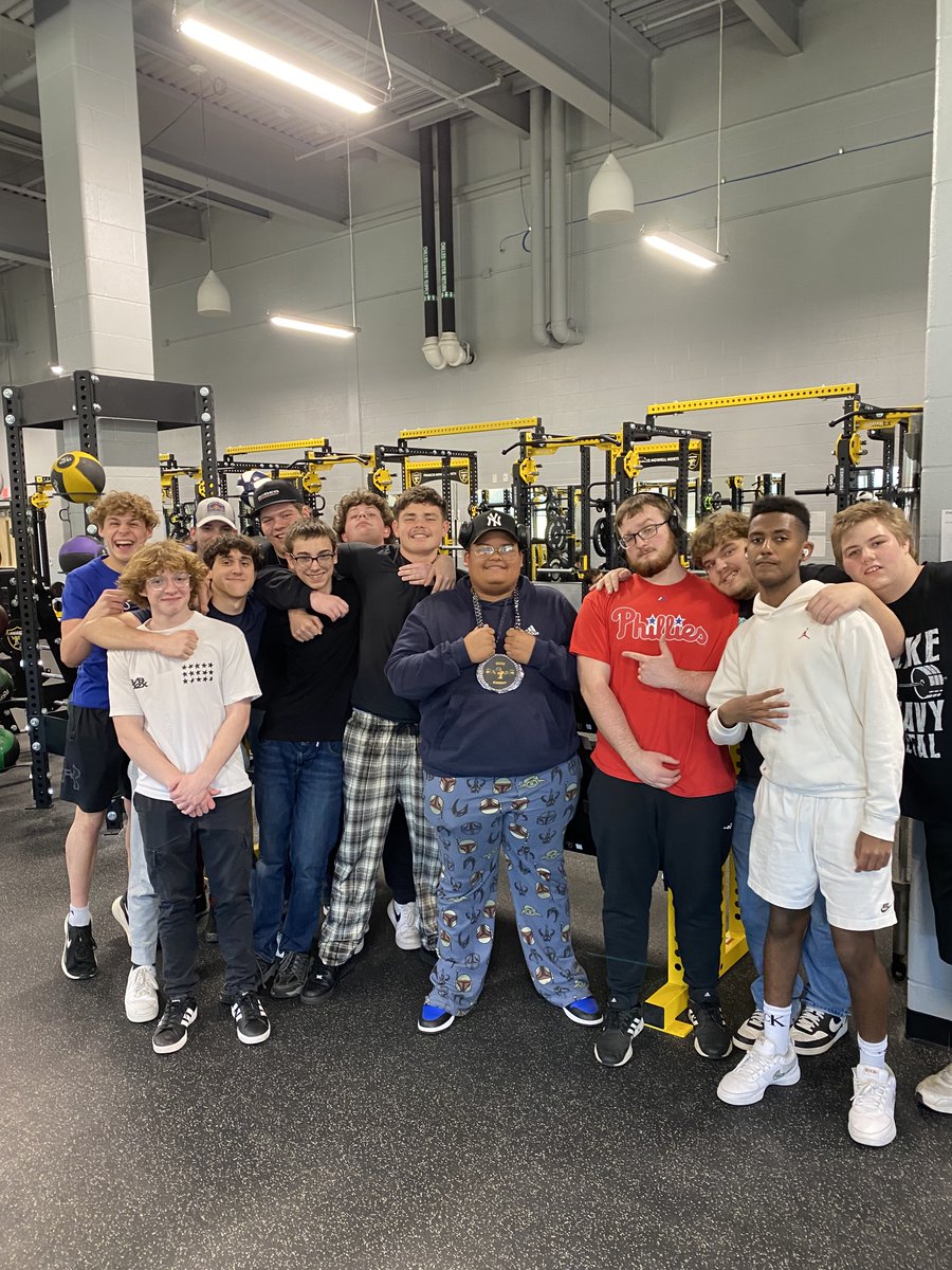Before Spring Break an Iron Knight of the Week was chosen. That individual was Chris!!!!
Chris has made huge leaps and bounds in the weight room and exemplified what it means to be an Iron Knight. Congrats Chris!!!!!!