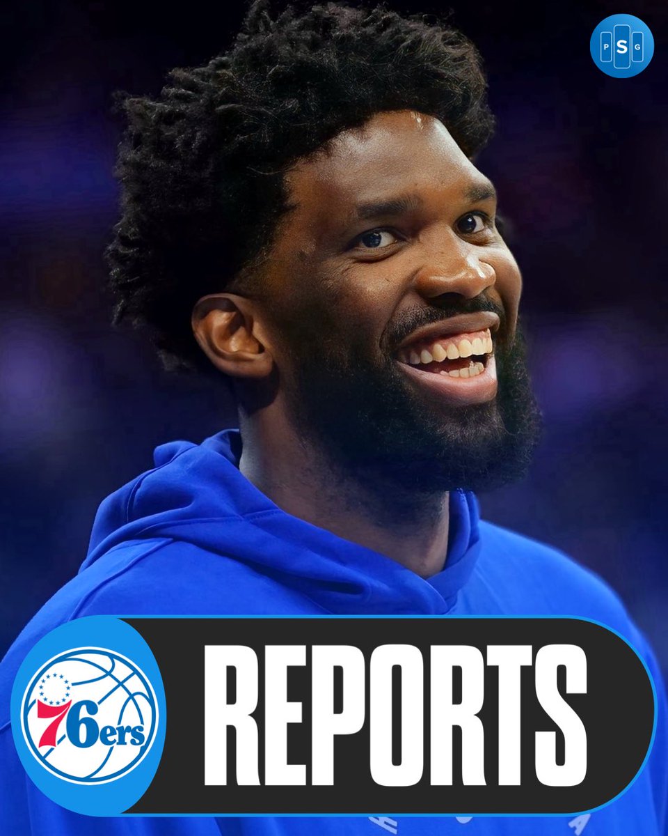 sixers_galaxy's tweet photo. Tension between Joel Embiid and the #Sixers front office has become something to “keep in mind” this offseason after the team and Embiid had different views on treating his left knee, @ShamsCharania said on First Take. 

“One thing as well to keep in mind here going into the offseason, there was some tension there between Joel Embiid and that front office, from my understanding. The team believed he needed to play at some point … he felt like he needed surgery.”