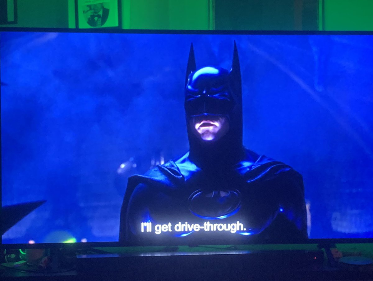 Joel Schumacher haters are so boring. Does YOUR Batman movie have Rick Baker effects and a supporting turn from national treasure Rene Auberjonois?!