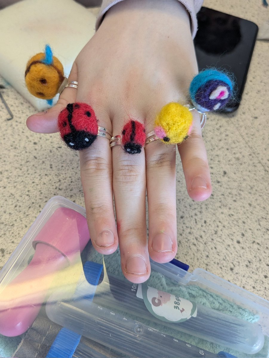 Mrs Reids Class (@irvineroyalart) on Twitter photo Pupils N5 work is ready to send, so a nice way to end the day making needle felted ringsππ₯πΎππͺ‘π§΅ <a href="/iRoyal_Creative/">Irvine Royal Creative Arts</a> #creativevibes Pupils N5 work is ready to send, so a nice way to end the day making needle felted ringsππ₯πΎππͺ‘π§΅ <a href="/iRoyal_Creative/">Irvine Royal Creative Arts</a> #creativevibes