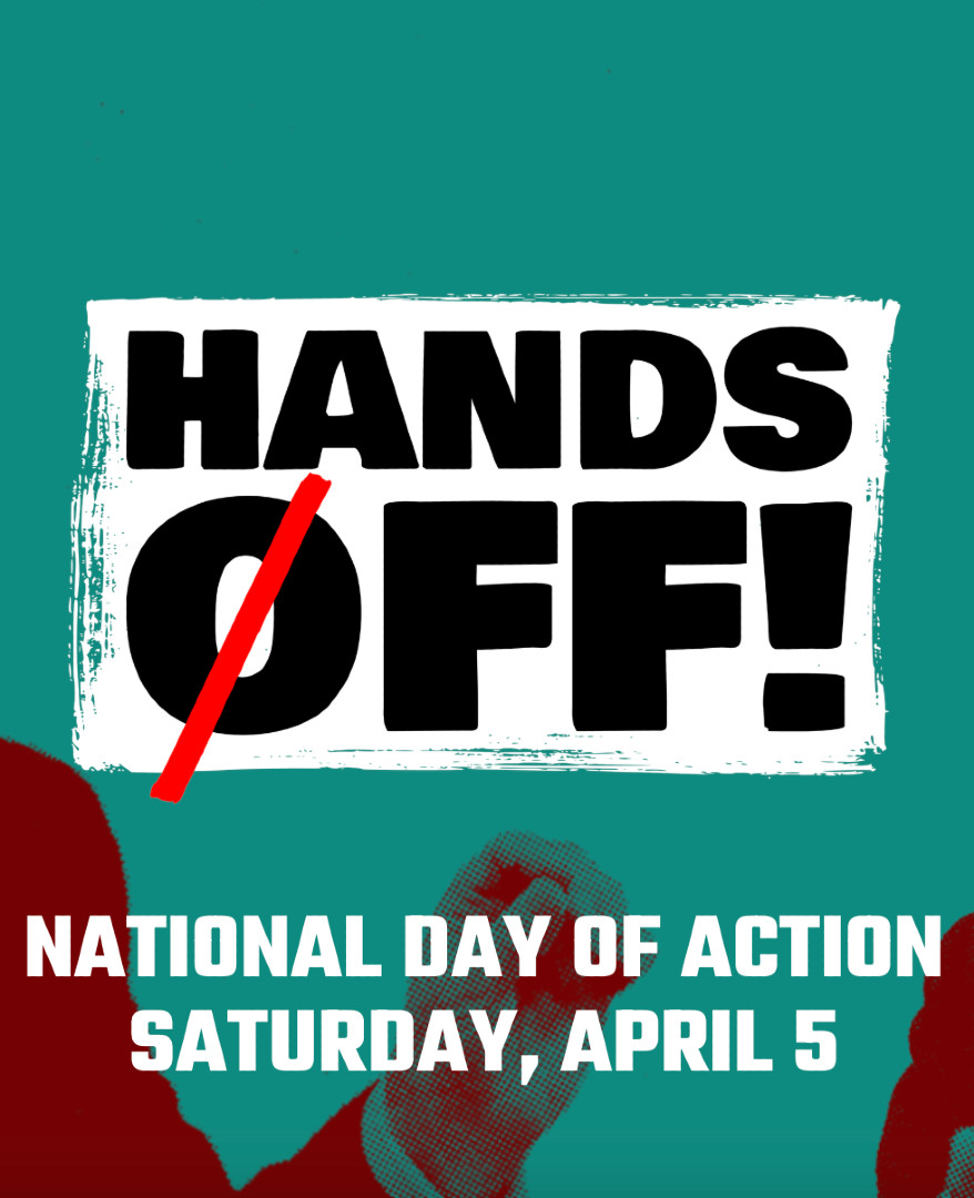 Saturday across Florida: Hands Off! 

We are committed to nonviolent action. We expect all participants to seek de-escalation of any potential confrontation with those who disagree with our values, and to act lawfully at these events.

handsoff2025.com